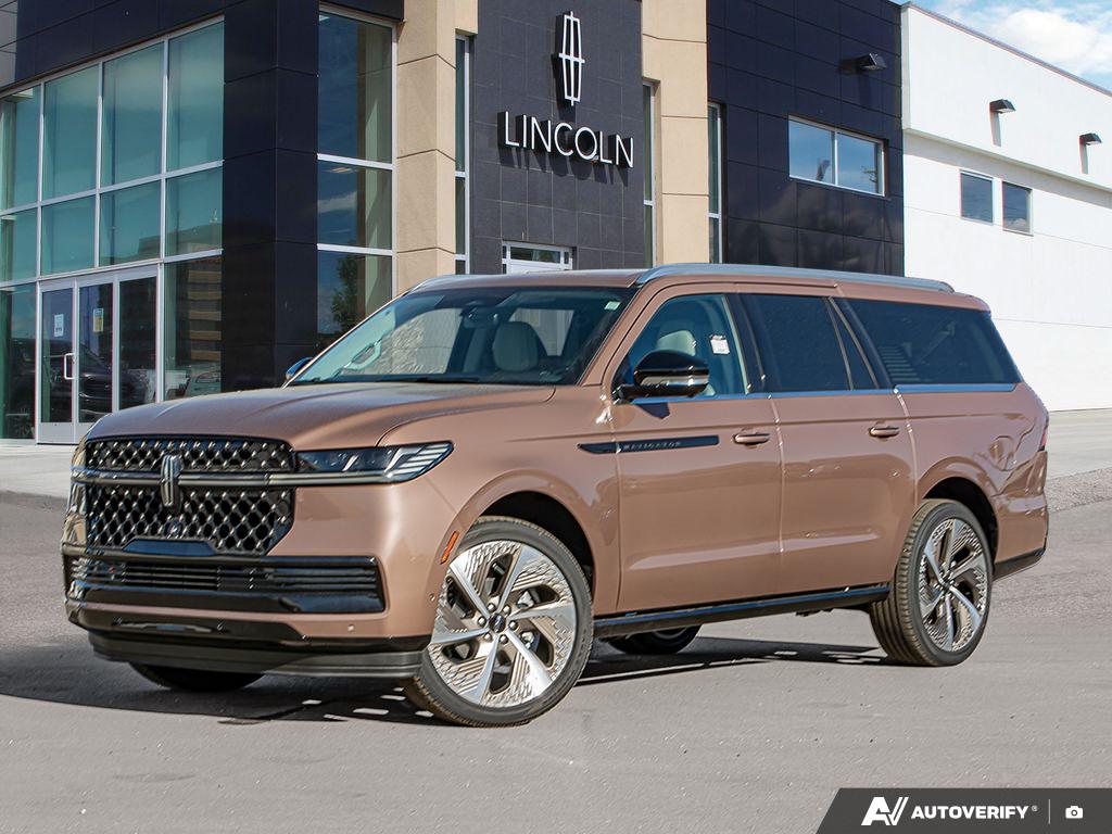 Red (Sunrise Copper Metallic Pc) 2025 Lincoln Navigator L Black Label 4WD SUV / Crossover Four-Wheel Drive Automatic