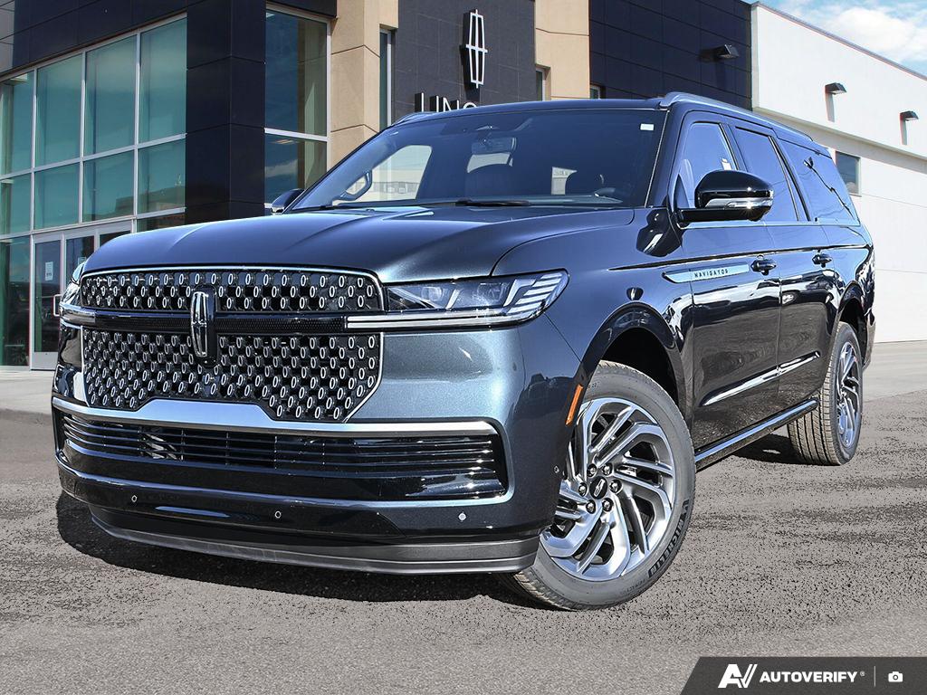Flight Blue Clearcoat 2025 Lincoln Navigator L Reserve 4WD SUV / Crossover Four-Wheel Drive Automatic