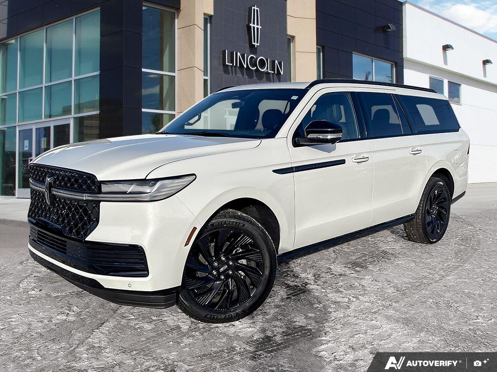 Pristine White Metallic Tri-coat 2026 Lincoln Navigator L Reserve 4WD SUV / Crossover Four-Wheel Drive Automatic