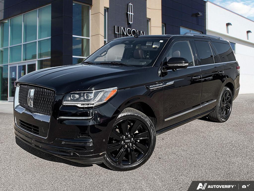 Infinite Black Metallic 2022 Lincoln Navigator SUV / Crossover Four-Wheel Drive Automatic