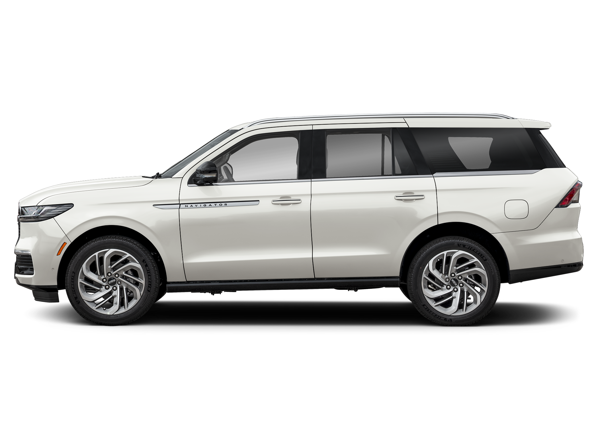 Pristine White Metallic Tri-coat 2025 Lincoln Navigator Reserve 4WD SUV / Crossover Four-Wheel Drive Automatic