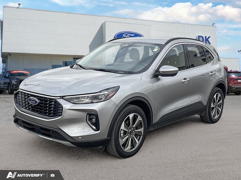 Iconic Silver Metallic 2023 Ford Escape Platinum AWD SUV / Crossover All-Wheel Drive Automatic