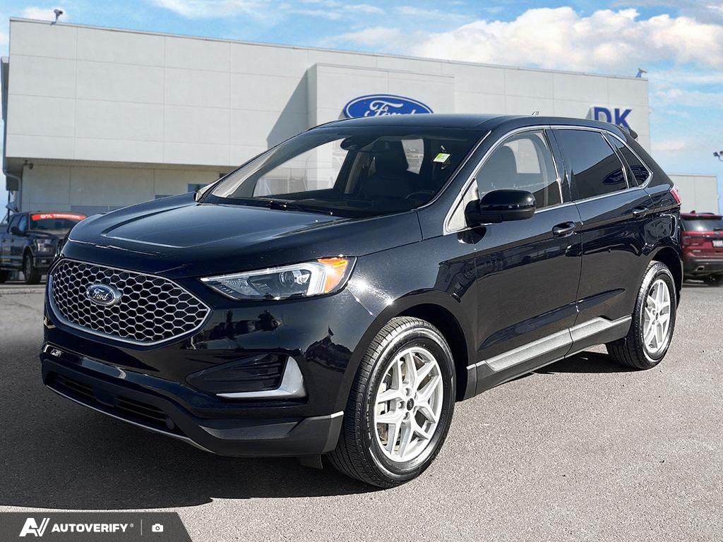 Agate Black 2023 Ford Edge SEL AWD SUV / Crossover All-Wheel Drive Automatic