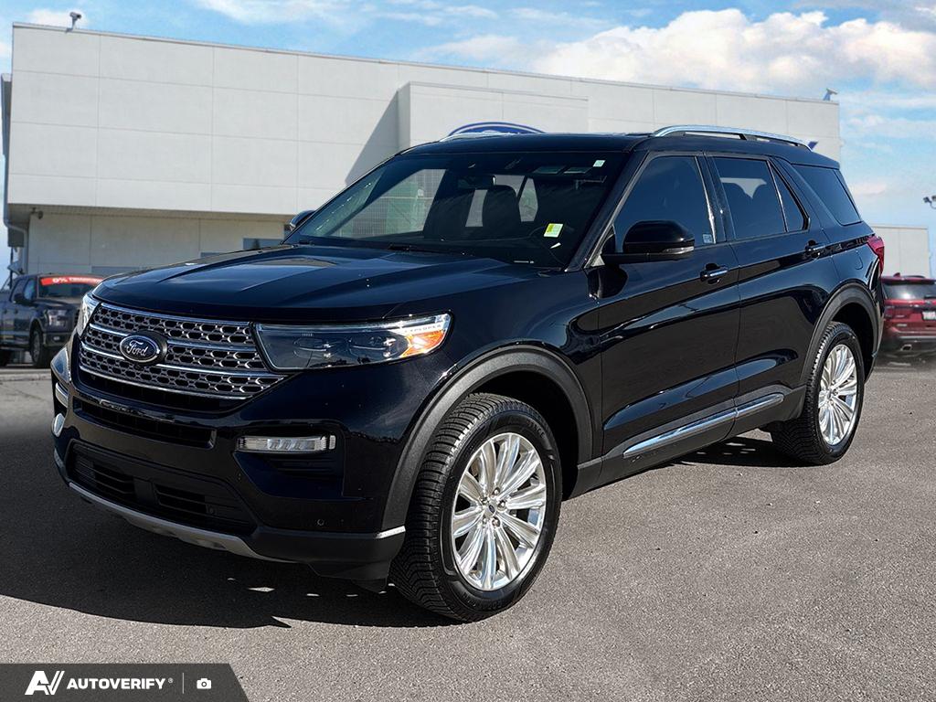 Agate Black Metallic 2020 Ford Explorer Limited AWD SUV / Crossover All-Wheel Drive Automatic