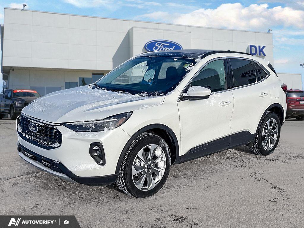 Star White Tri-coat Metallic 2025 Ford Escape Platinum AWD SUV / Crossover All-Wheel Drive Automatic