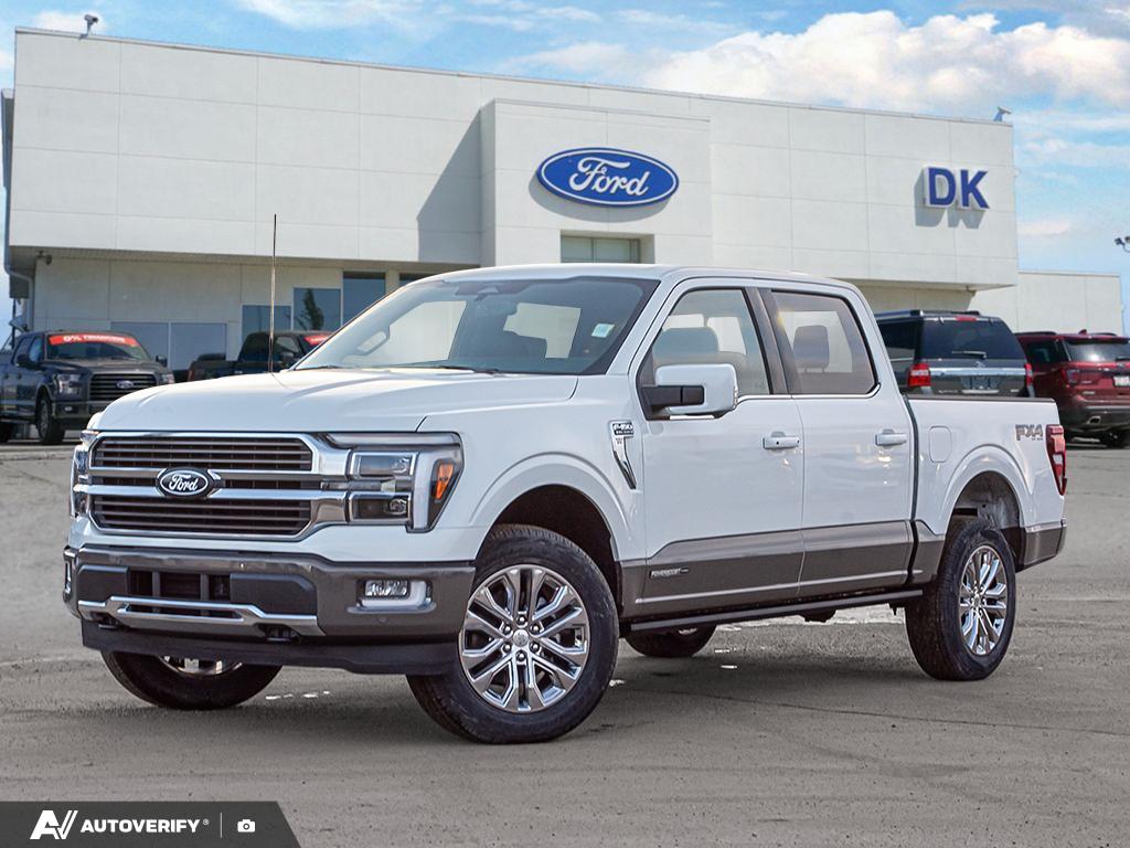 Star White/marsh Grey Accent 2026 Ford F-150 King Ranch SuperCrew 4WD Pickup Truck Four-Wheel Drive Automatic
