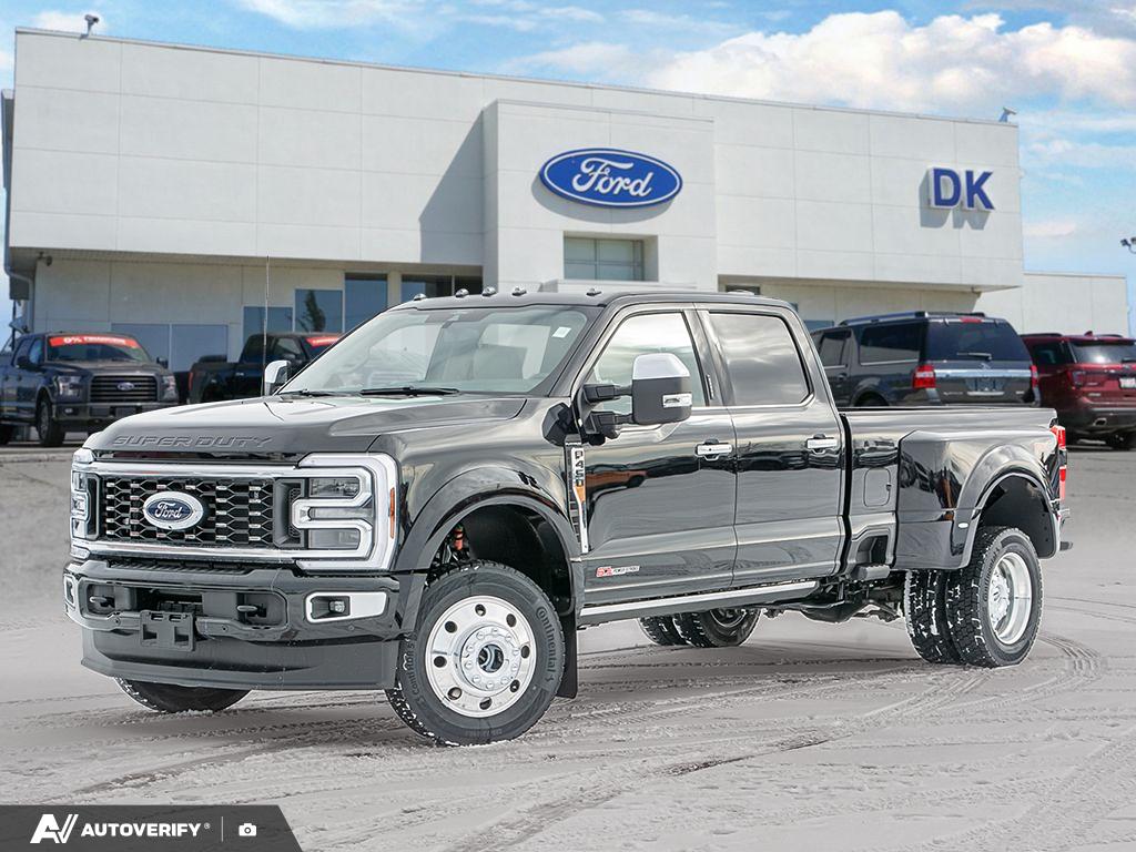 Agate Black 2026 Ford F-450 Super Duty Platinum Crew Cab LB DRW 4WD Pickup Truck Four-Wheel Drive Automatic