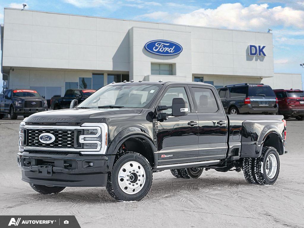 Agate Black 2026 Ford F-450 Super Duty Platinum Crew Cab LB DRW 4WD Pickup Truck Four-Wheel Drive Automatic