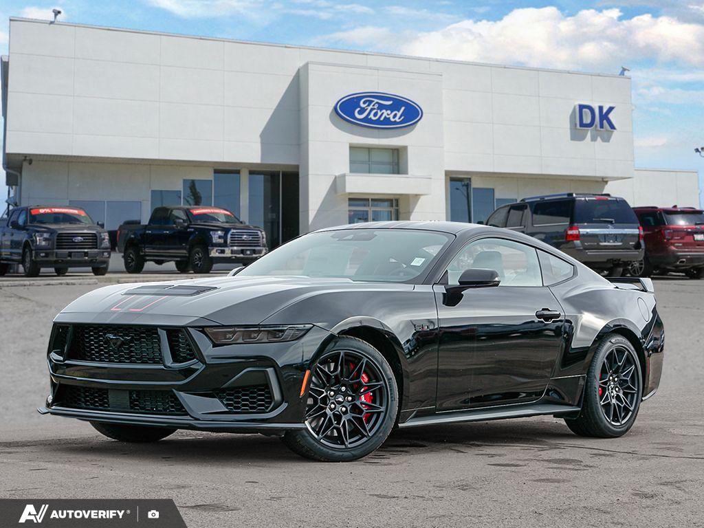 Shadow Black 2026 Ford Mustang GT Premium Fastback RWD Coupe Rear-Wheel Drive Manual