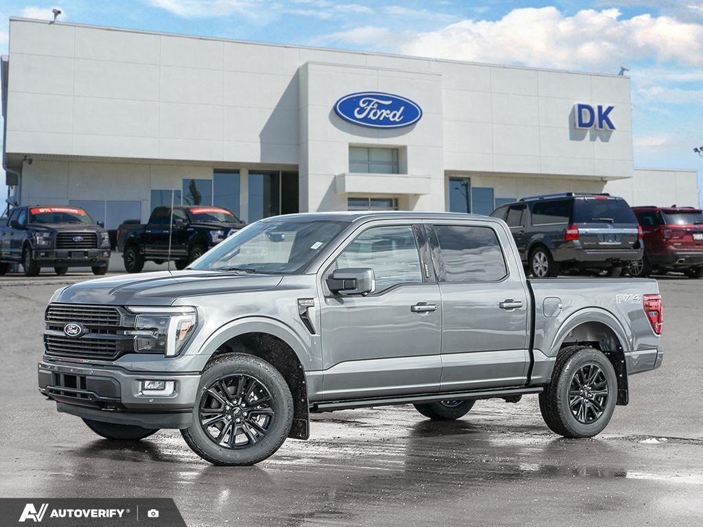 Gray (Carbonized Grey Metallic) 2026 Ford F-150 Platinum SuperCrew 4WD Pickup Truck Four-Wheel Drive Automatic