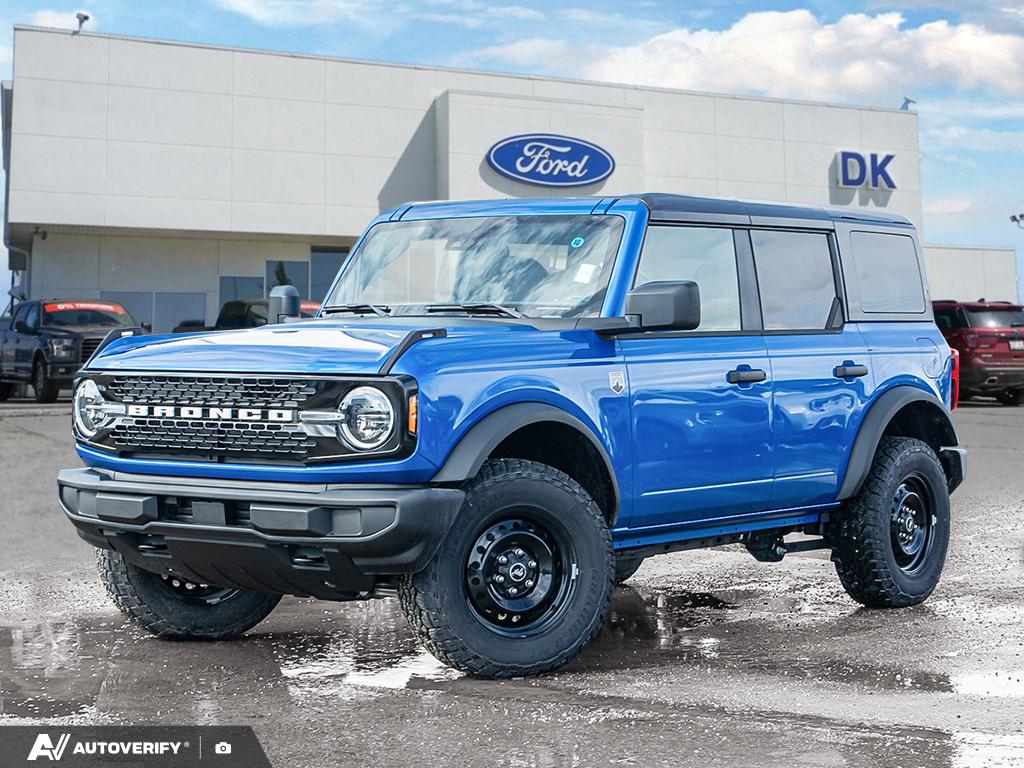 Velocity Blue Metallic 2026 Ford Bronco Big Bend 4-Door 4WD SUV / Crossover Four-Wheel Drive Automatic