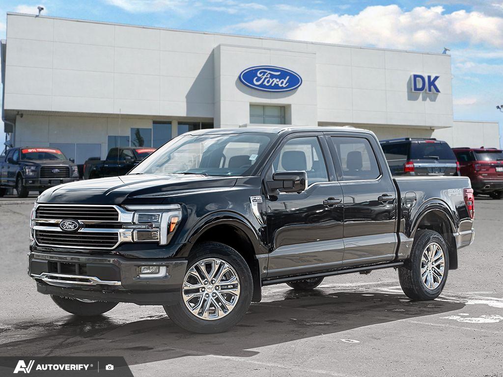 Agate Black/marsh Grey Accent 2026 Ford F-150 King Ranch SuperCrew 4WD Pickup Truck Four-Wheel Drive Automatic