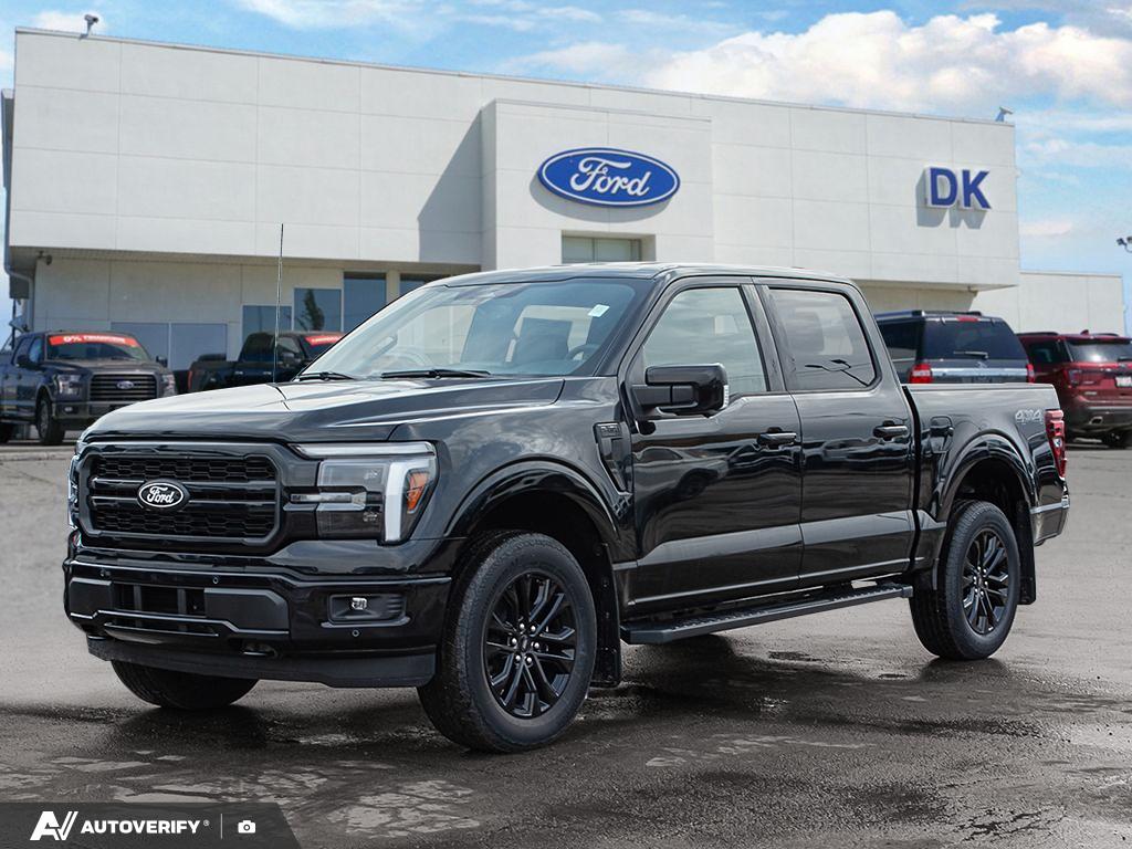 Agate Black 2026 Ford F-150 Lariat SuperCrew 4WD Pickup Truck Four-Wheel Drive Automatic