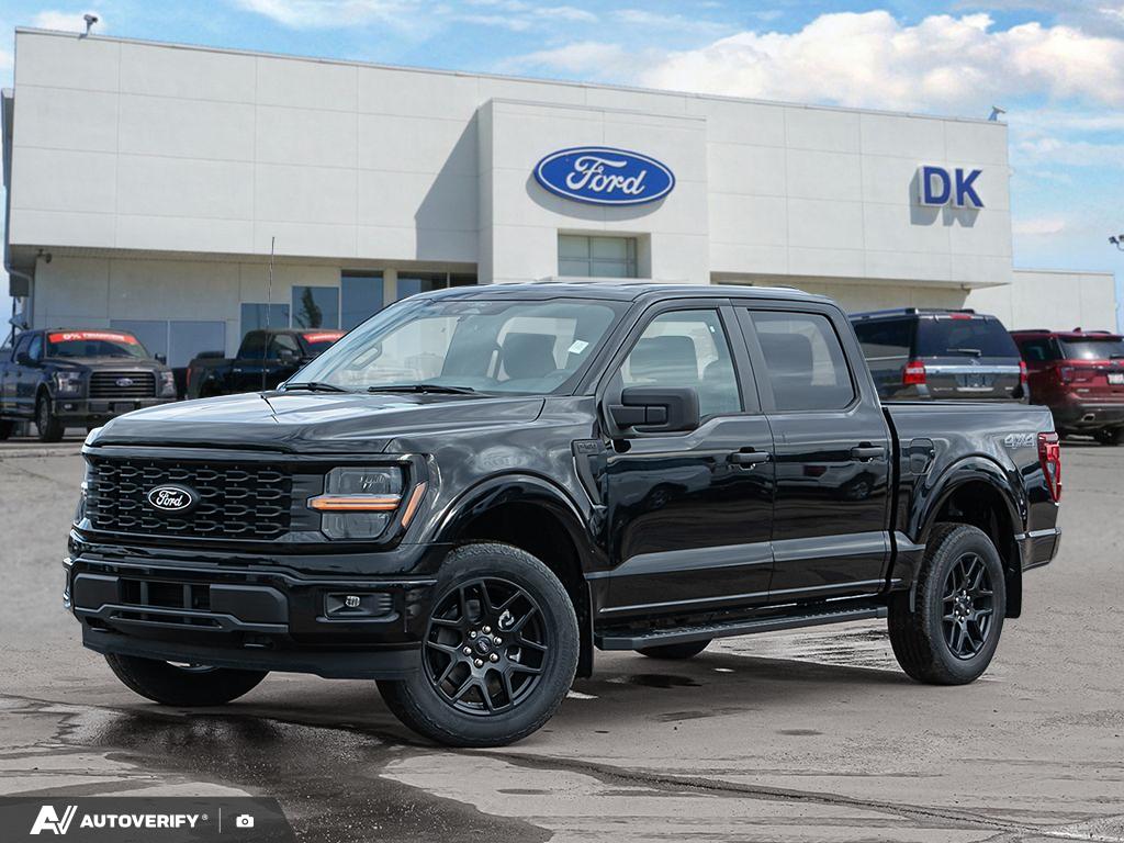 Agate Black 2026 Ford F-150 STX SuperCrew 4WD Pickup Truck Four-Wheel Drive Automatic