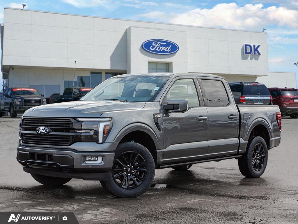 Gray (Carbonized Grey Metallic) 2026 Ford F-150 Platinum SuperCrew 4WD Pickup Truck Four-Wheel Drive Automatic