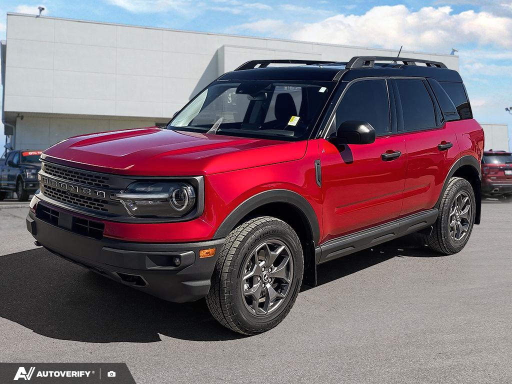 Rapid Red Tri-coat Metallic 2021 Ford Bronco Sport Badlands 4WD SUV / Crossover All-Wheel Drive Automatic