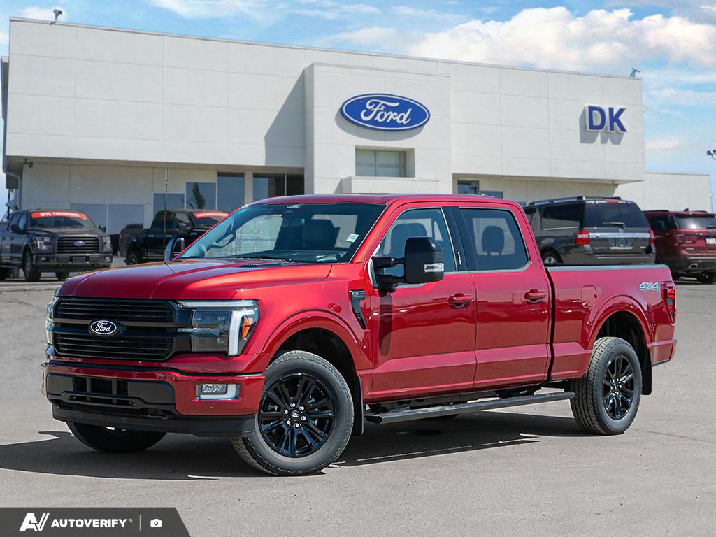 Ruby Red Tri-coat Metallic 2026 Ford F-150 Platinum SuperCrew 4WD Pickup Truck Four-Wheel Drive Automatic