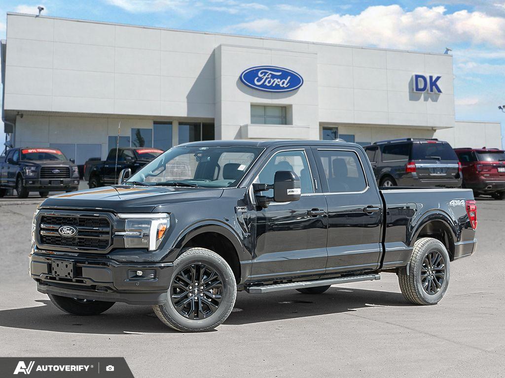 Agate Black 2026 Ford F-150 Lariat SuperCrew 4WD Pickup Truck Four-Wheel Drive Automatic