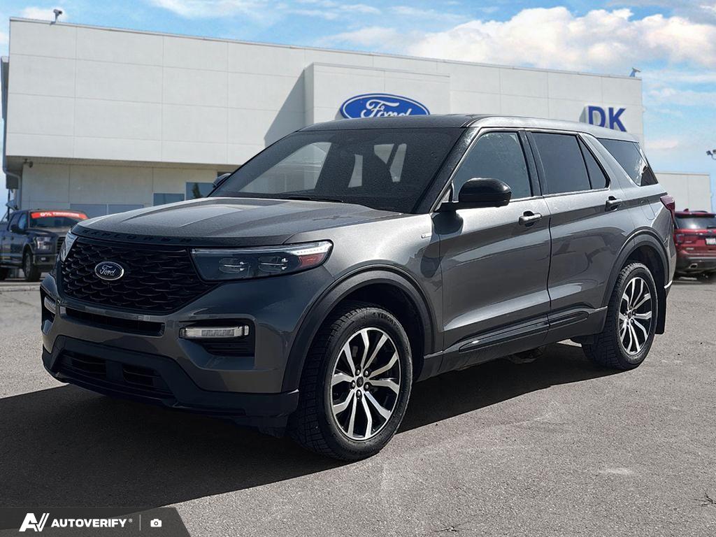 Gray (Carbonized Grey Metallic) 2022 Ford Explorer ST-Line AWD SUV / Crossover All-Wheel Drive Automatic