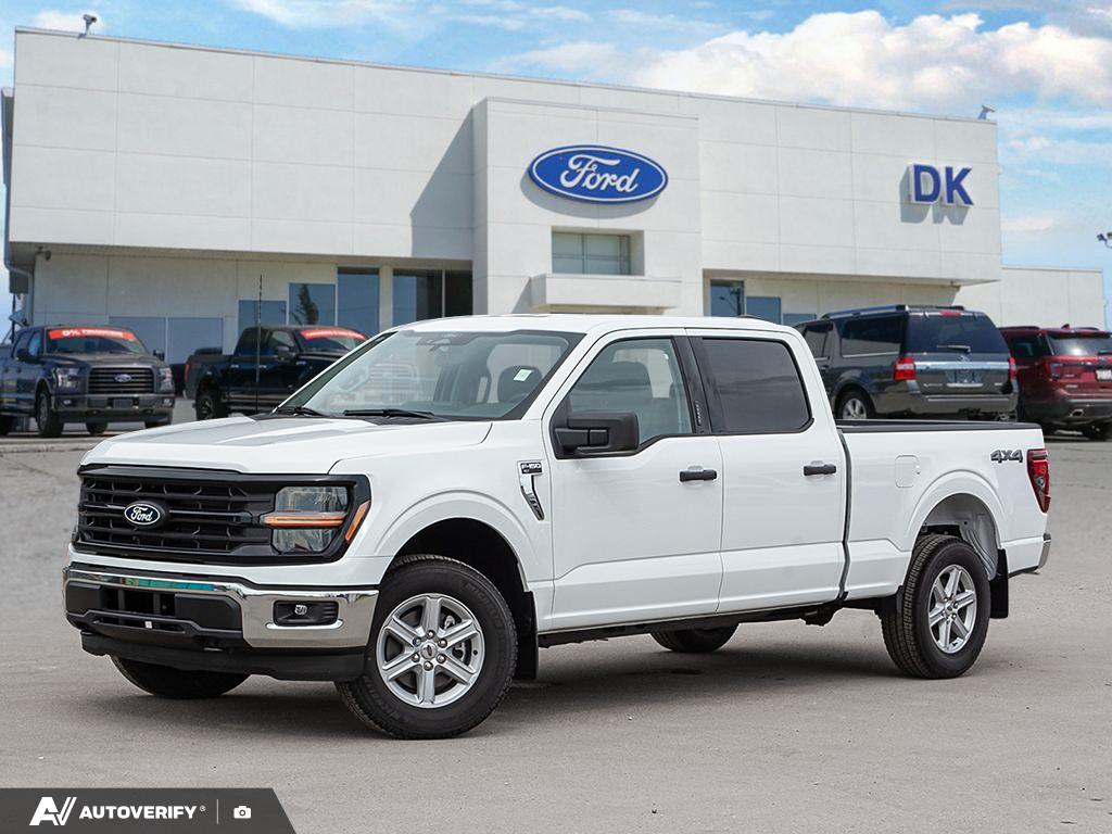 Oxford White 2026 Ford F-150 XLT SuperCrew 4WD Pickup Truck Four-Wheel Drive Automatic