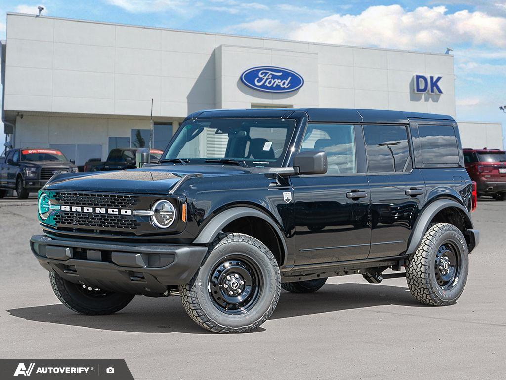 Shadow Black 2026 Ford Bronco Big Bend 4-Door 4WD SUV / Crossover Four-Wheel Drive Automatic