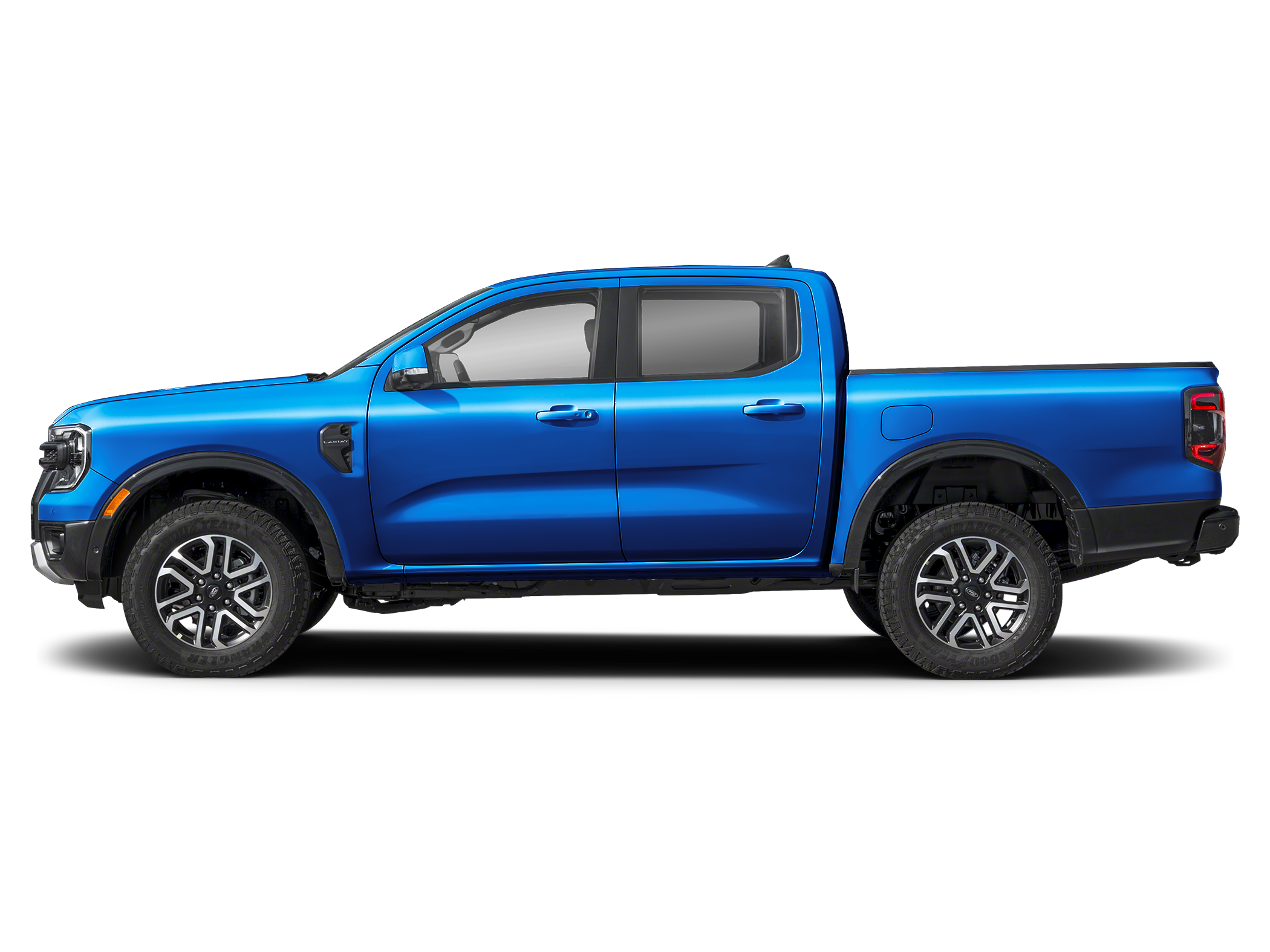 Velocity Blue Metallic 2026 Ford Ranger Lariat SuperCrew 4WD Pickup Truck Four-Wheel Drive Automatic