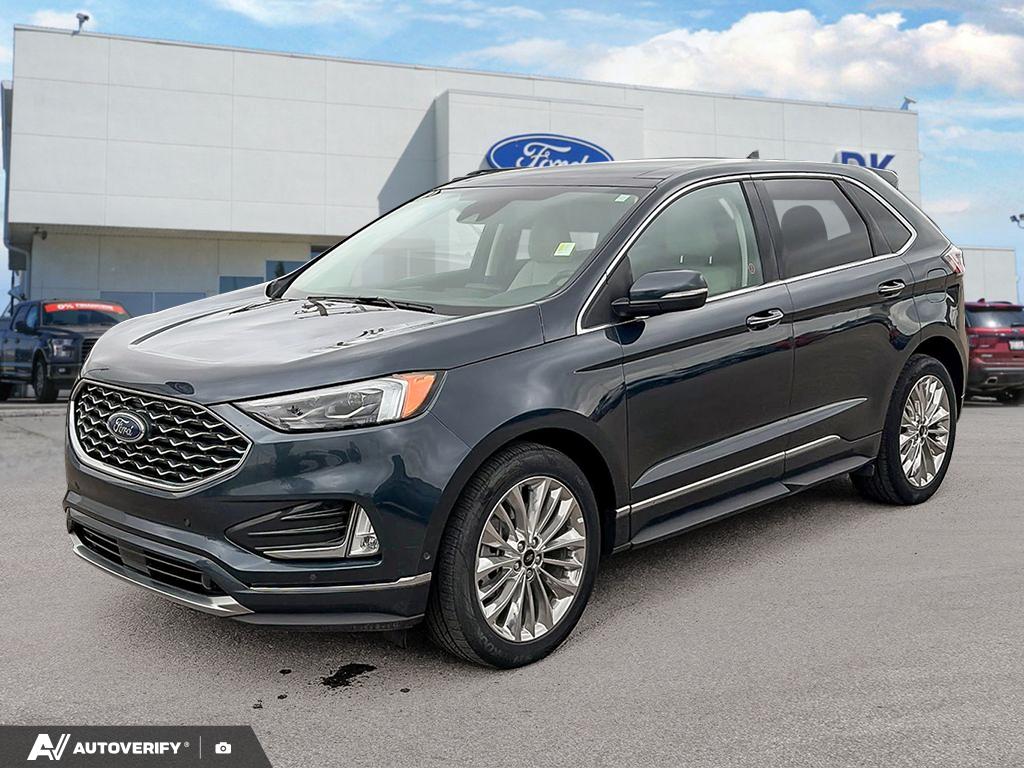 Stone Blue Metallic 2024 Ford Edge SUV / Crossover All-Wheel Drive Automatic