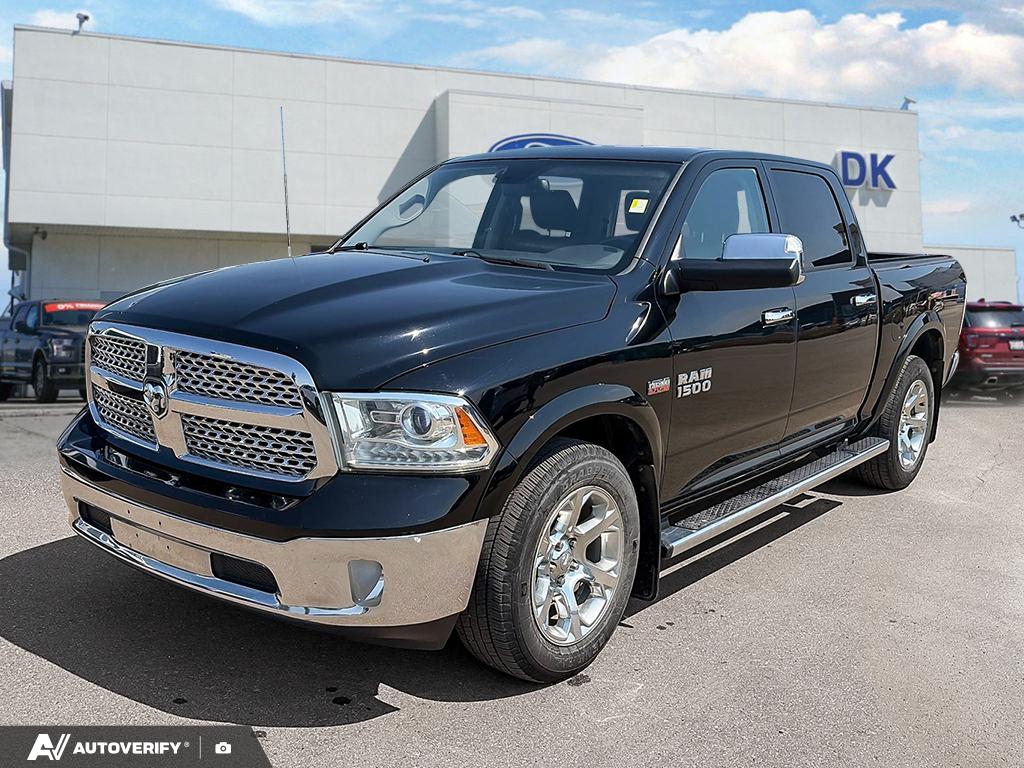 Black 2014 RAM 1500 Pickup Truck Four-Wheel Drive Automatic