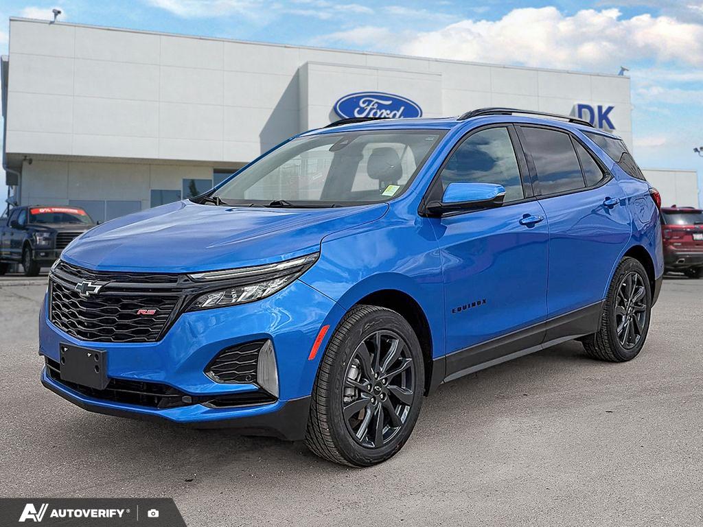 Blue 2024 Chevrolet Equinox SUV / Crossover Four-Wheel Drive Automatic