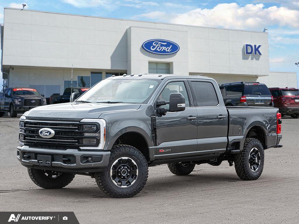 Gray (Carbonized Grey Metallic) 2027 Ford F-350 Super Duty Pickup Truck Four-Wheel Drive Automatic