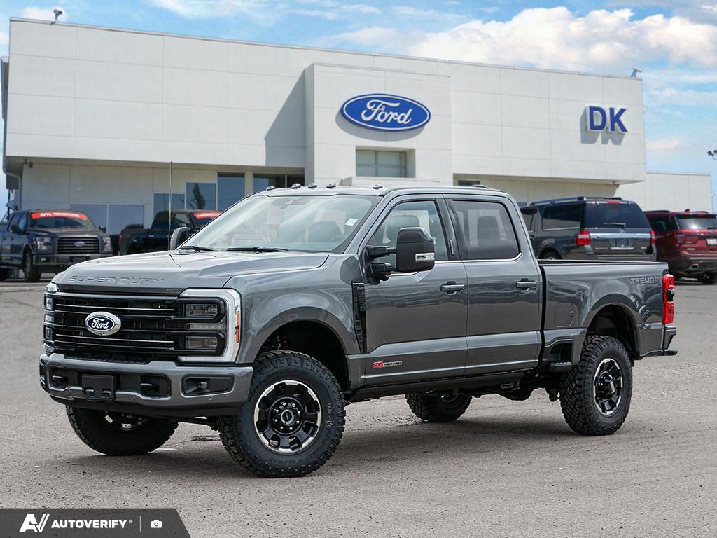 Gray (Carbonized Grey Metallic) 2027 Ford F-350 Super Duty Pickup Truck Four-Wheel Drive Automatic