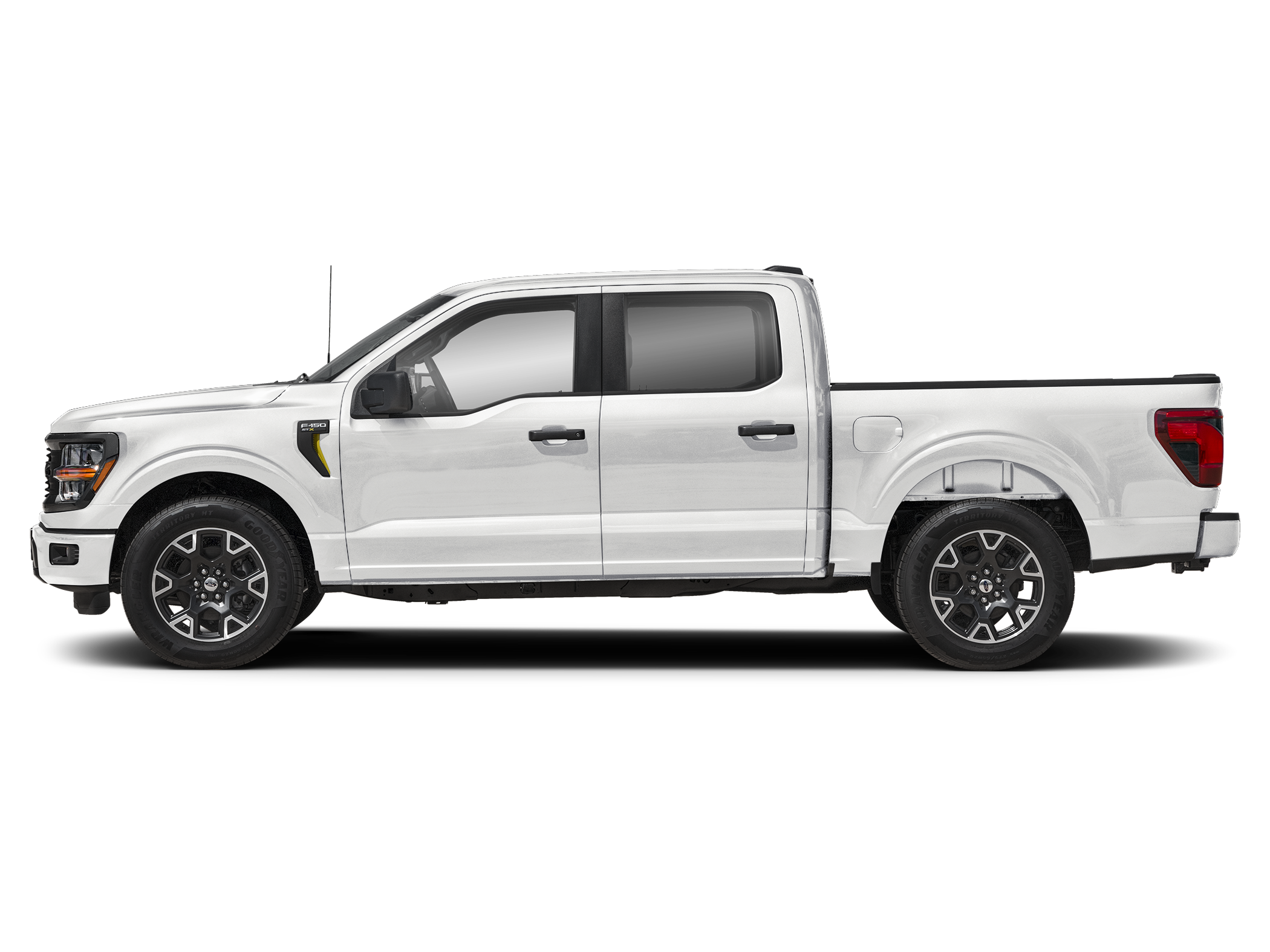 White 2024 Ford F-150 Pickup Truck Four-Wheel Drive Automatic