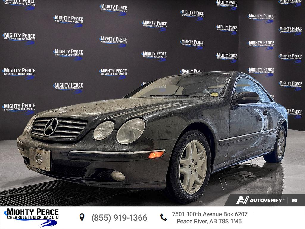 Black 2000 Mercedes-Benz CL-Class Coupe Rear-Wheel Drive Automatic