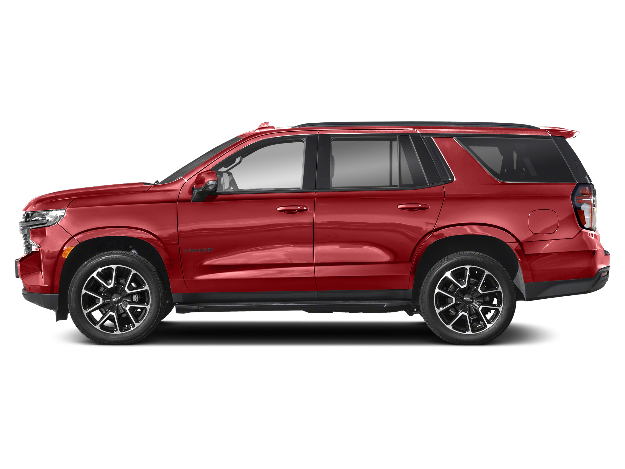 Red 2021 Chevrolet Tahoe SUV / Crossover Four-Wheel Drive Automatic