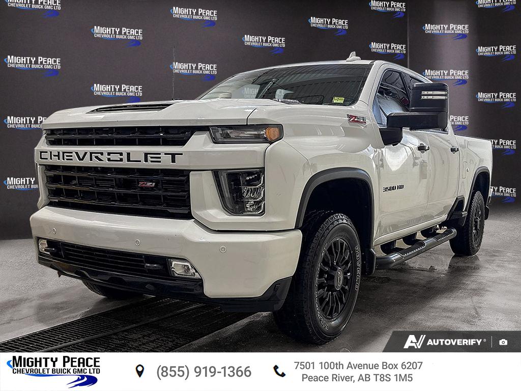 White 2022 Chevrolet Silverado 3500HD Pickup Truck Four-Wheel Drive Automatic