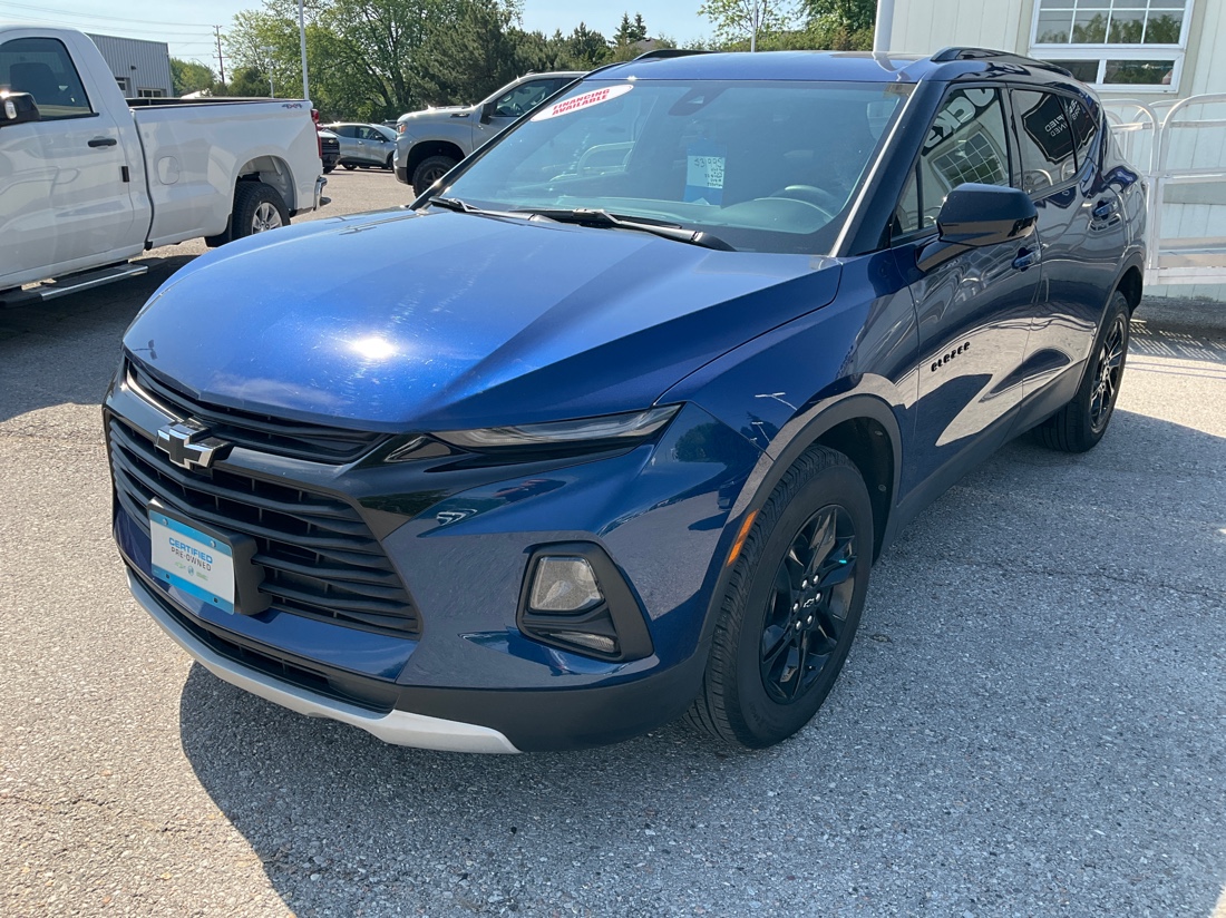 Blue Glow Metallic 2022 Chevrolet Blazer 2LT AWD SUV / Crossover All-Wheel Drive Automatic