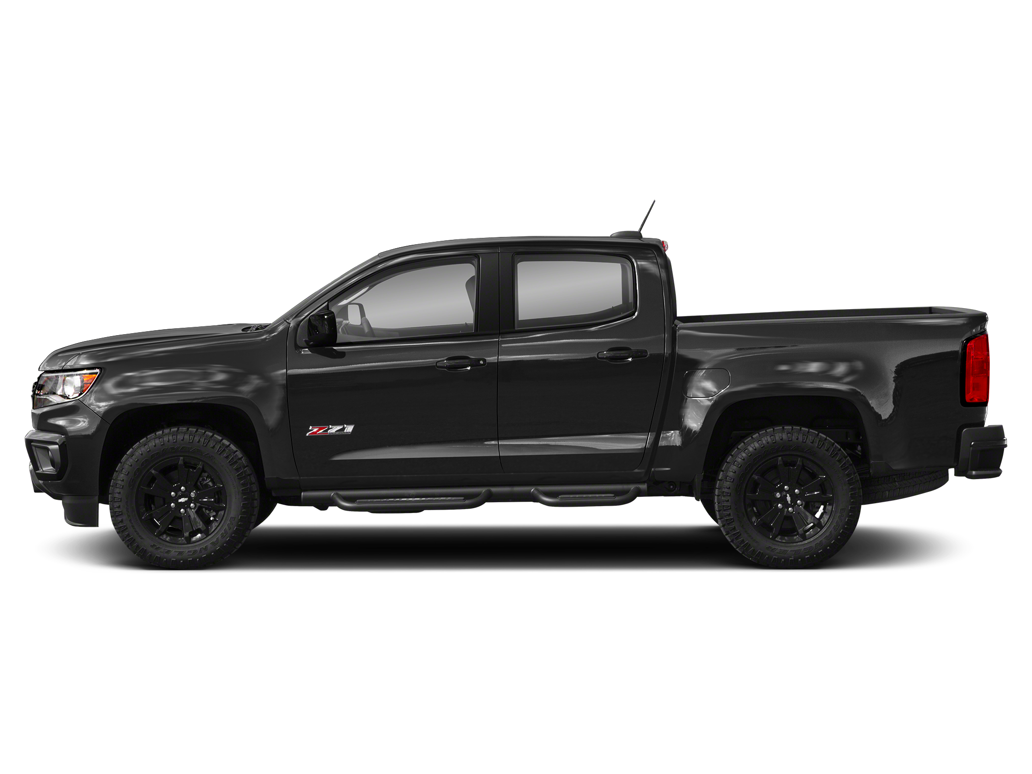 Black 2022 Chevrolet Colorado Z71 Crew Cab 4WD Pickup Truck Four-Wheel Drive Automatic