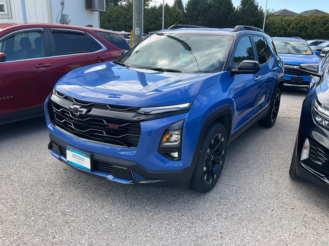 Reef Blue Metallic 2025 Chevrolet Equinox SUV / Crossover Four-Wheel Drive Automatic