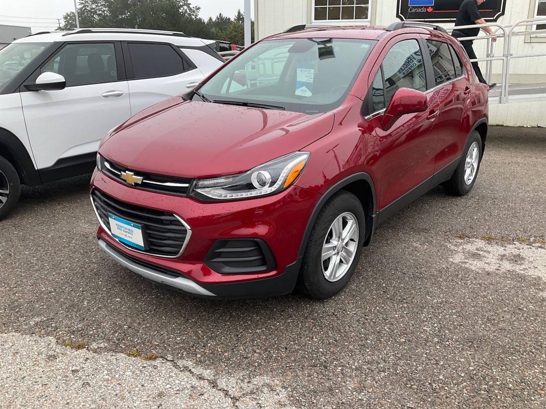Cajun Red Tintcoat 2020 Chevrolet Trax SUV / Crossover Front-Wheel Drive Automatic