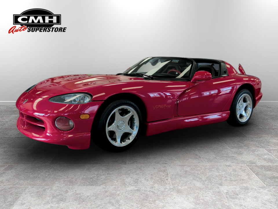 Red 1997 Dodge Viper RT/10 Roadster RWD Convertible Rear-Wheel Drive Manual