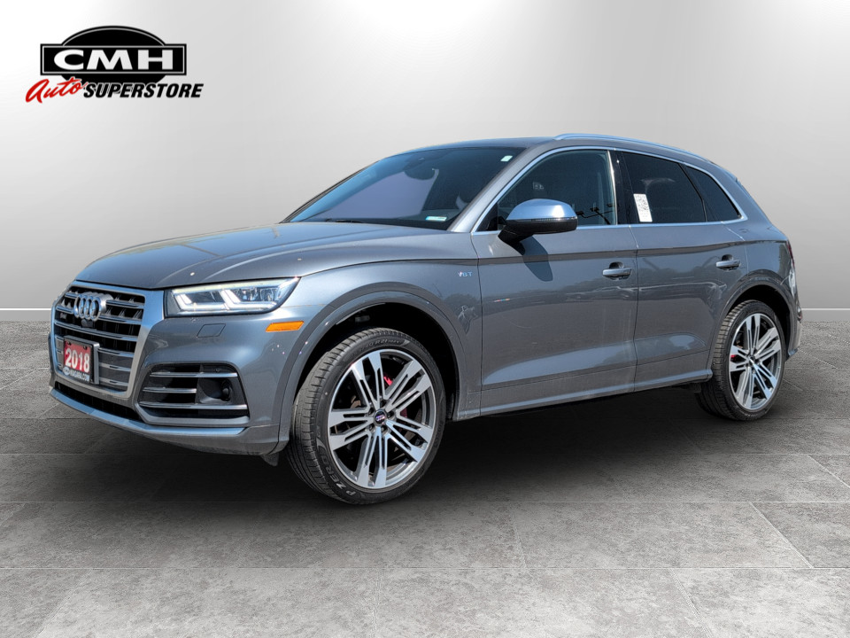 Gray 2018 Audi SQ5 3.0 TFSI quattro Technik AWD SUV / Crossover Automatic