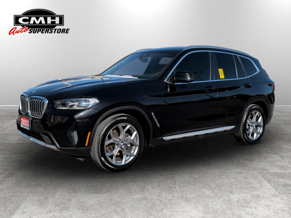 Black Sapphire Metallic 2023 BMW X3 xDrive30i AWD SUV / Crossover All-Wheel Drive Automatic