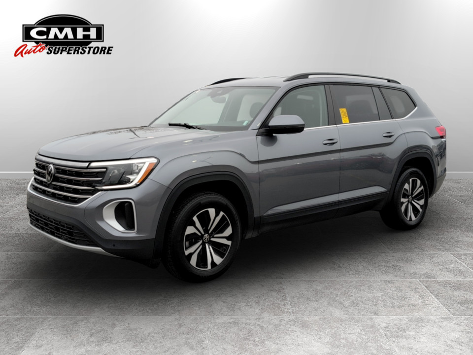Platinum Gray Metallic 2024 Volkswagen Atlas Comfortline 4Motion SUV / Crossover Automatic