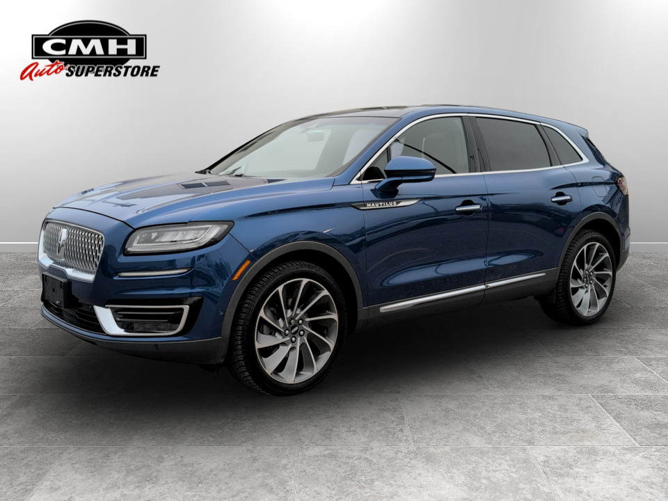 Artisan Blue Clearcoat 2020 Lincoln Nautilus Reserve AWD SUV / Crossover All-Wheel Drive Automatic