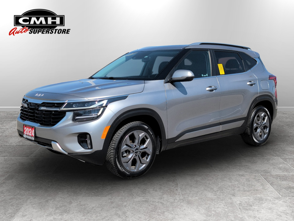 Steel Gray 2024 Kia Seltos EX AWD SUV / Crossover All-Wheel Drive Automatic
