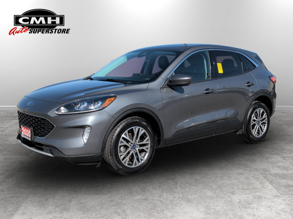 Gray (Carbonized Grey Metallic) 2022 Ford Escape SEL AWD SUV / Crossover All-Wheel Drive Automatic