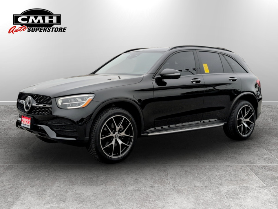 Obsidian Black Metallic 2022 Mercedes-Benz GLC 300 SUV 4MATIC SUV / Crossover All-Wheel Drive Automatic