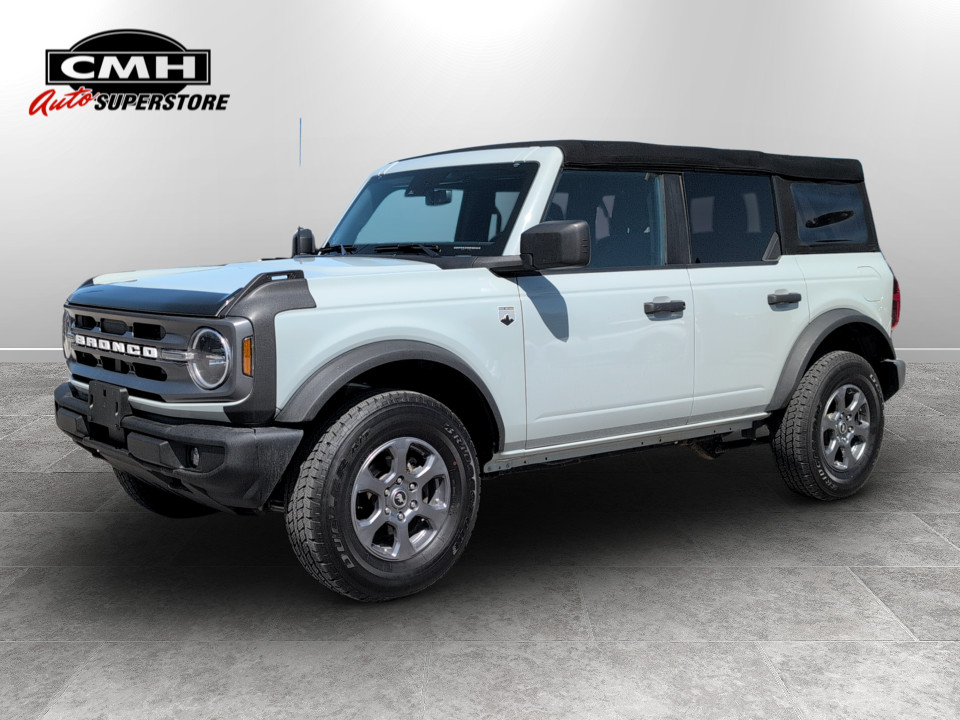 Gray (Cactus Grey) 2022 Ford Bronco Big Bend 4-Door 4WD SUV / Crossover Four-Wheel Drive Automatic