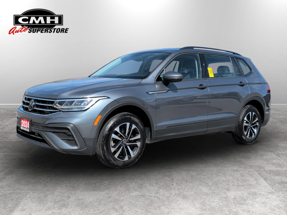 Deep Black Pearl 2024 Volkswagen Tiguan Trendline 4Motion SUV / Crossover Automatic