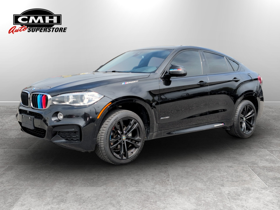 Black Sapphire Metallic 2018 BMW X6 xDrive35i AWD SUV / Crossover All-Wheel Drive Automatic